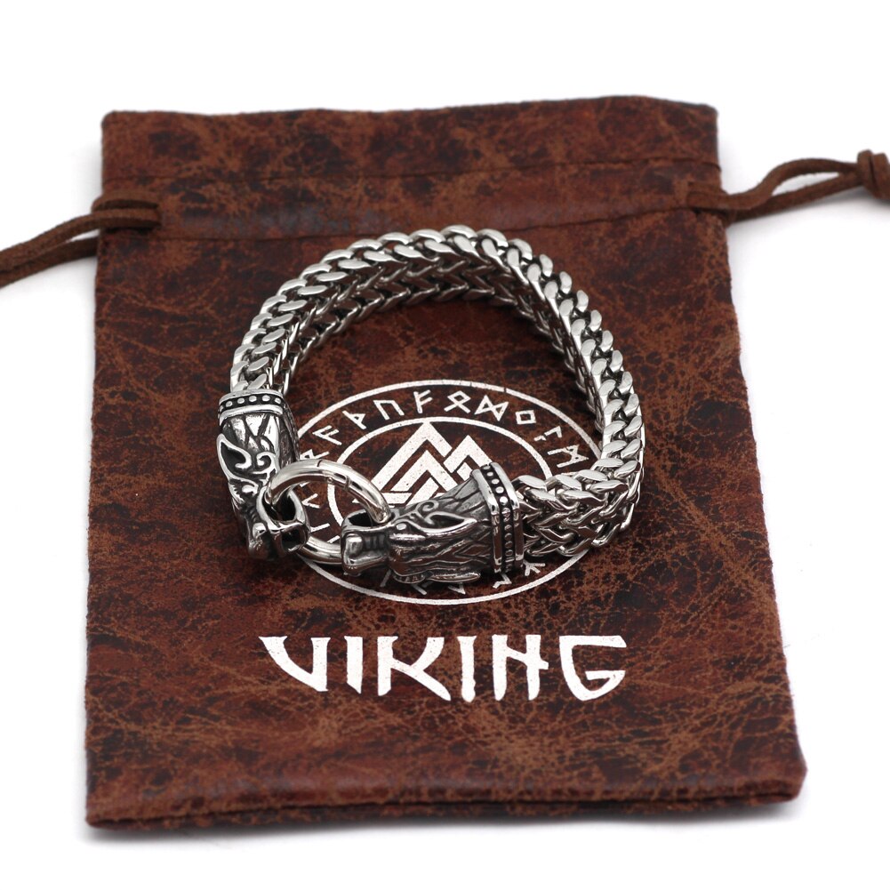 Bracelet Viking <br>Loup Fenrir</br> Viking Shop