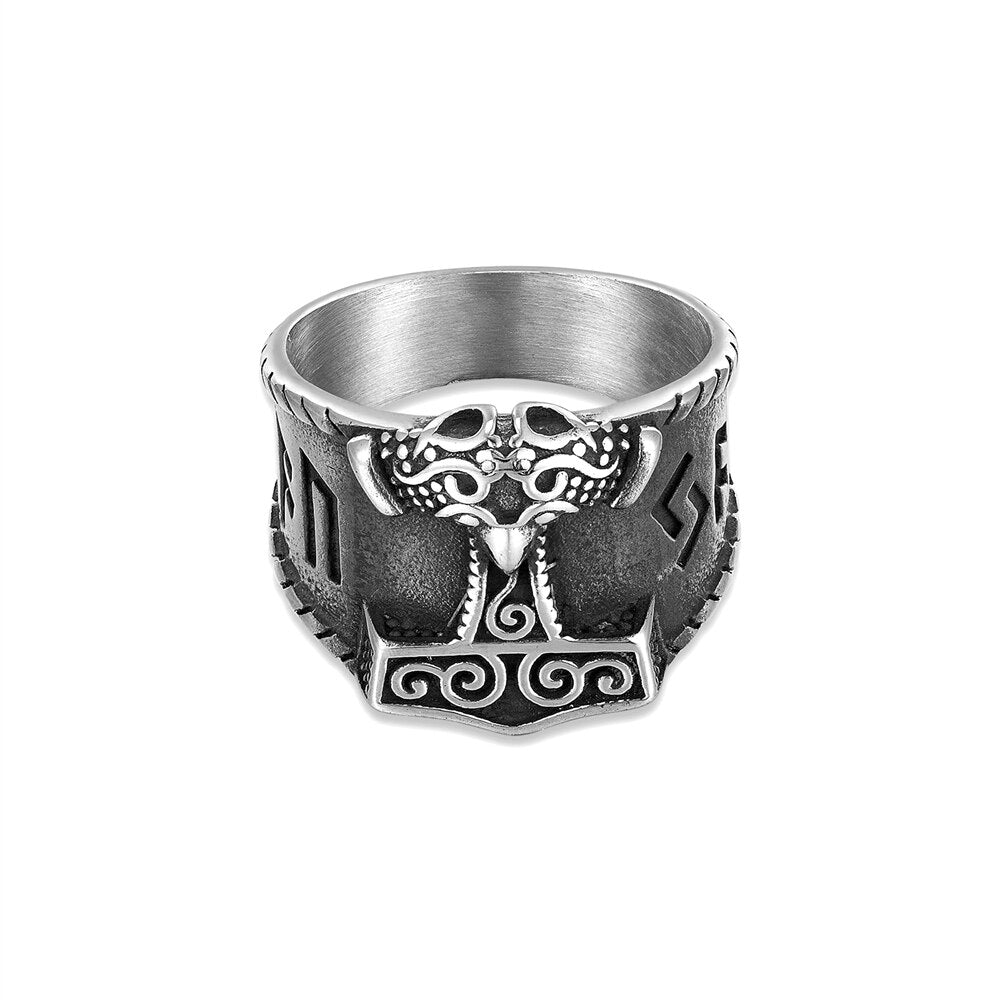 Bague Viking <br>Marteau De Thor</br> Viking Shop