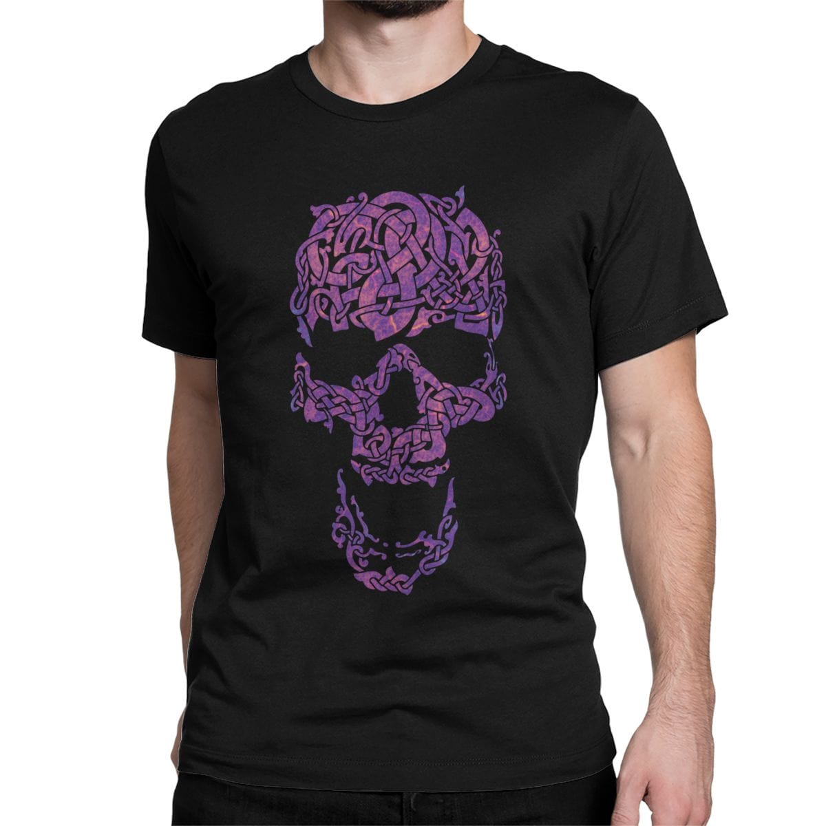 T-shirt Viking <br>Crâne de guerrier</br> Viking Shop