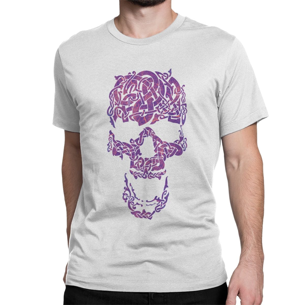 T-shirt Viking <br>Crâne de guerrier</br> Viking Shop