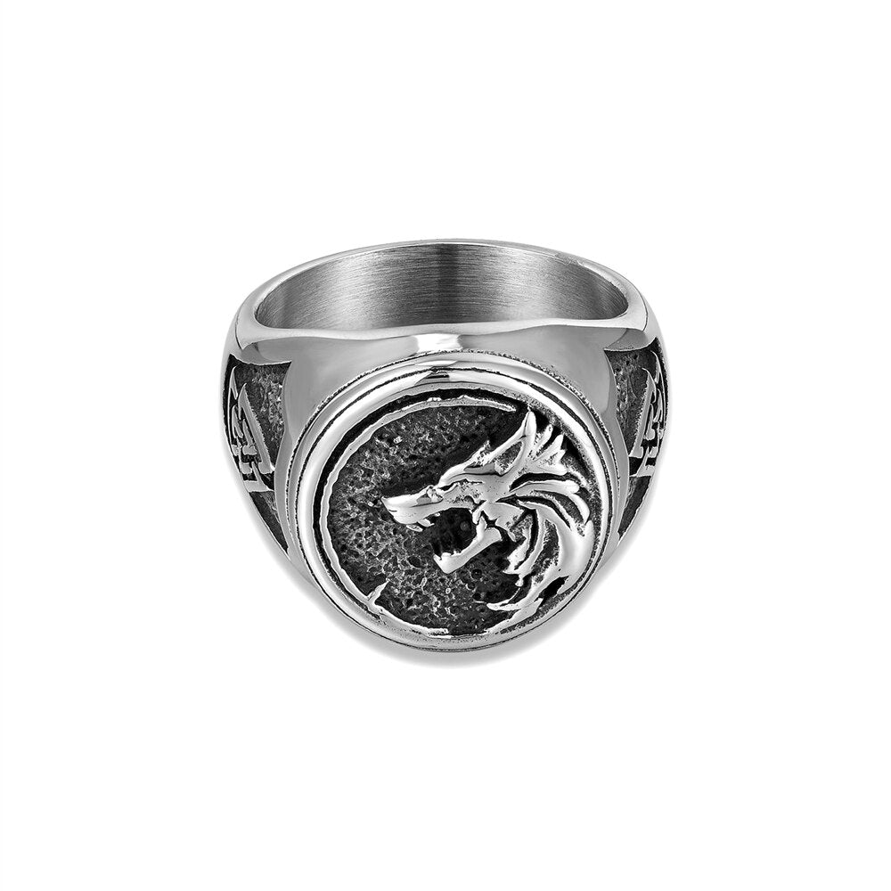 Bague Viking <br>Loup Fenrir</br> Viking Shop