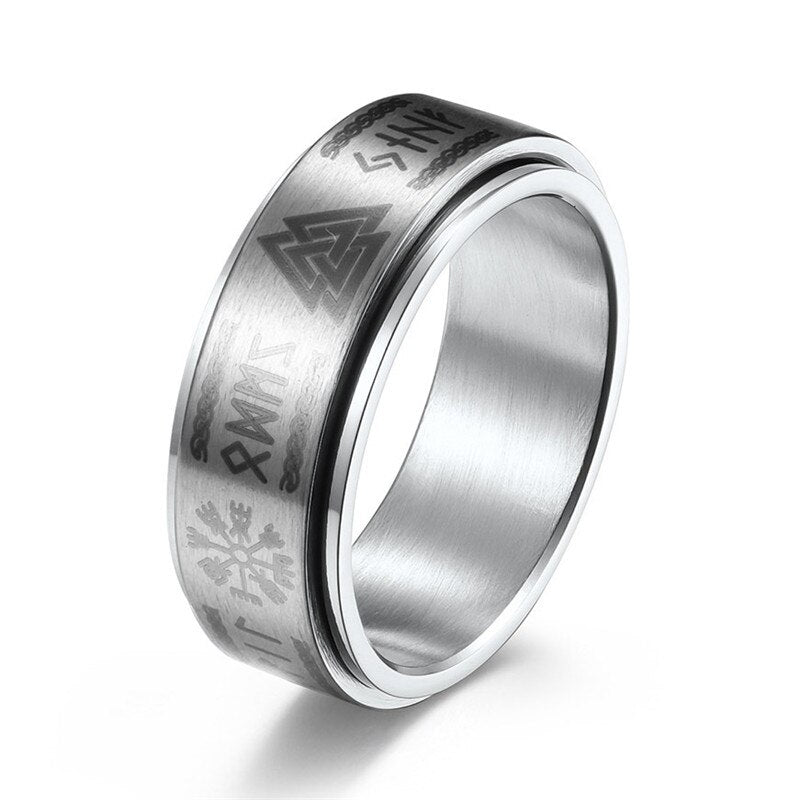 Bague Viking <br>Multiples Symboles</br> Viking Shop