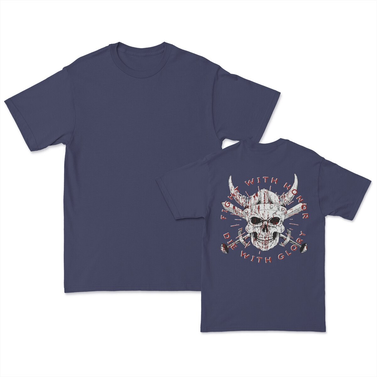 T-shirt Viking Crâne Nordique