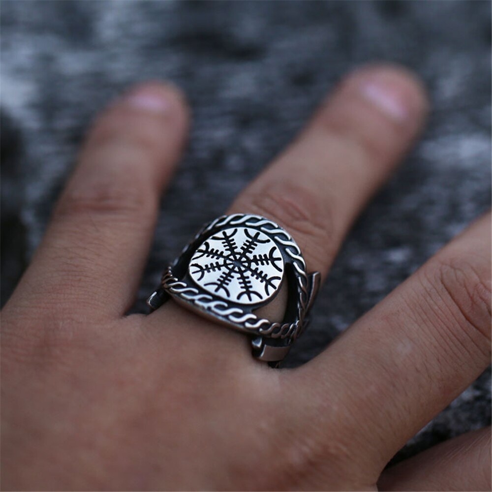 Bague Viking <br>Heaume De La Crainte</br> Viking Shop