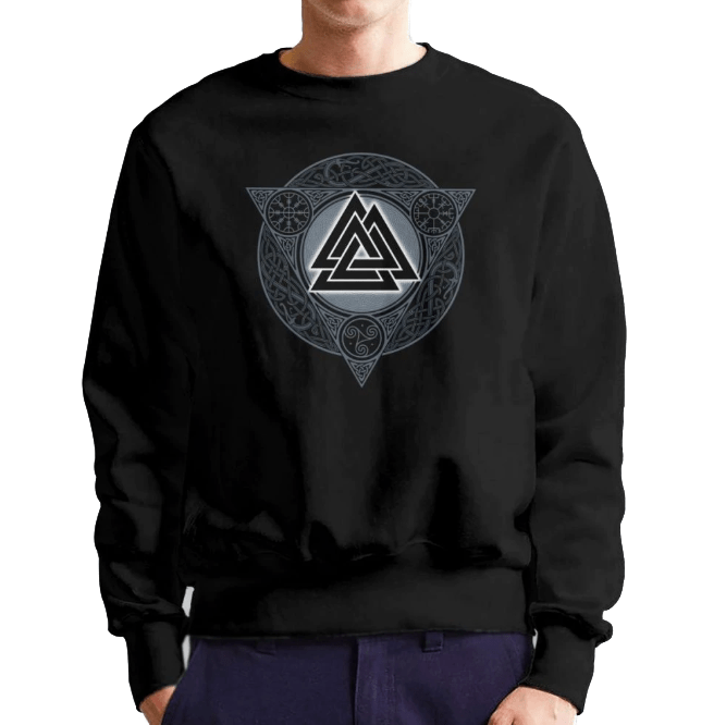 Sweat-shirt <br>Valknut</br> Viking Shop