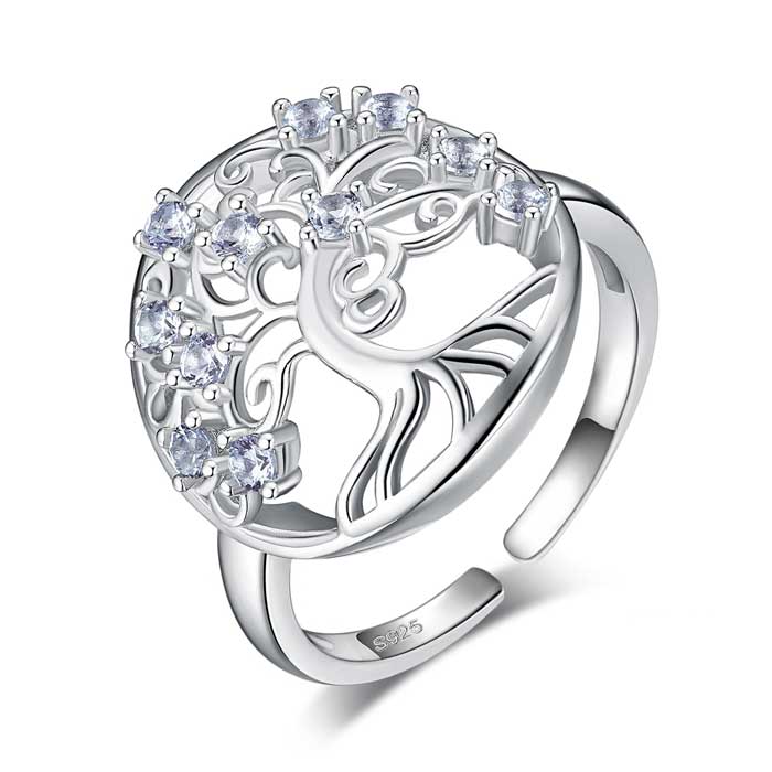Bague Viking <br>Arbre De Vie</br> Viking Shop