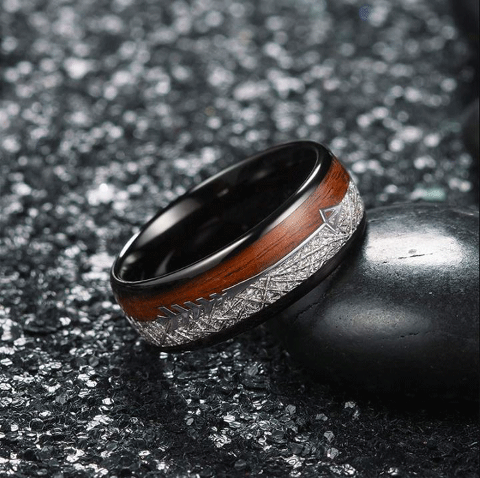 Bague Viking <br>Flèche d'argent</br> Viking Shop