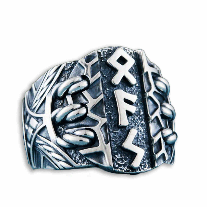 Bague Viking <br>Runes</br> Viking Shop