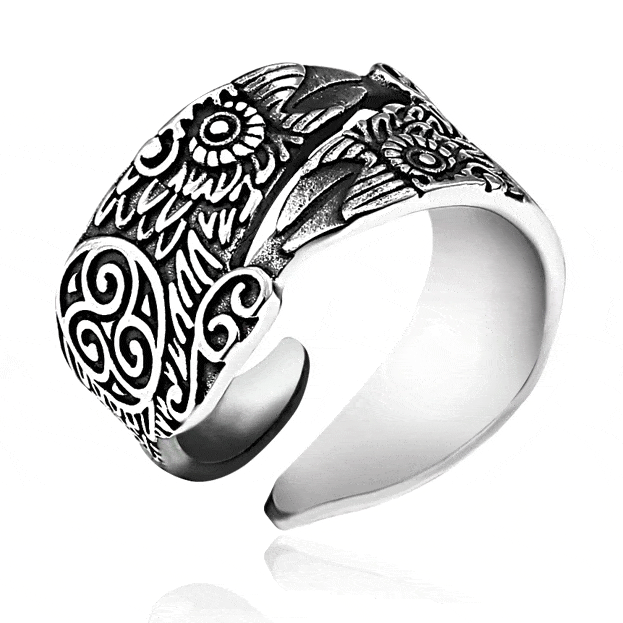 Bague Viking <br>Hugin et Munin</br> viking shop