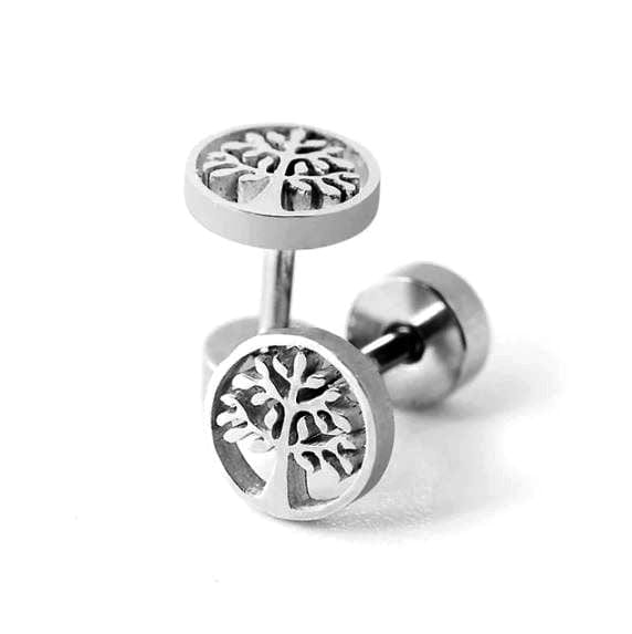 Boucles d'Oreilles <br>Arbre de vie</br> Viking Shop