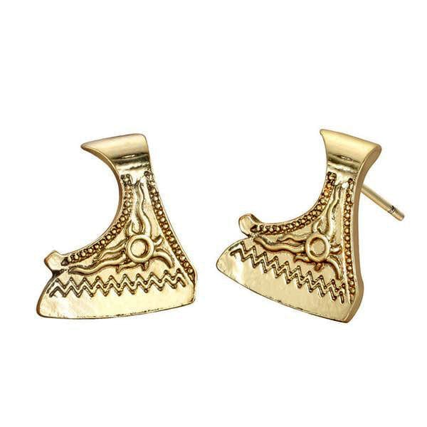 Boucles d'Oreilles <br>Haches</br> Viking Shop
