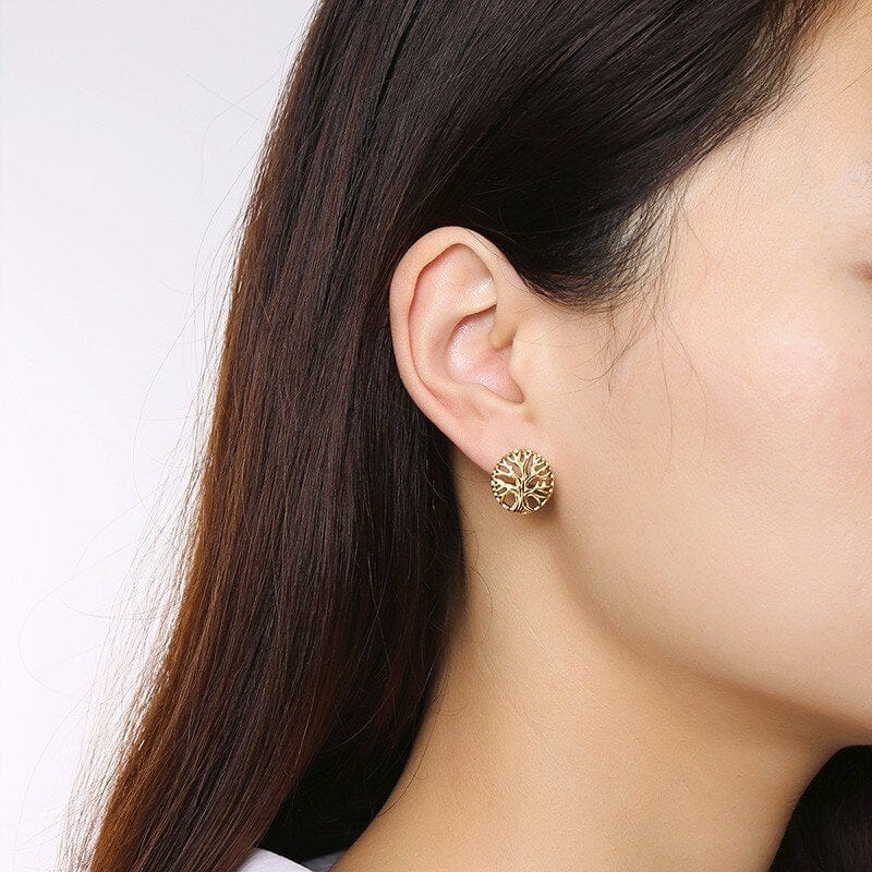 Boucles d'Oreilles <br>Arbre De Vie</br> Viking Shop