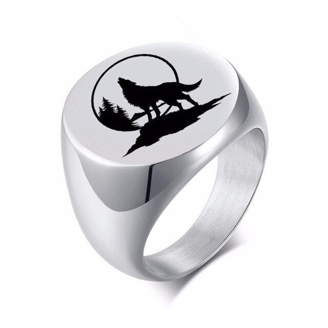 Bague Viking <br>Loup Fenrir</br> Viking Shop