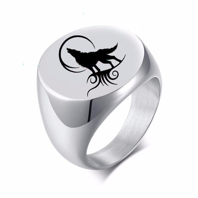 Bague Viking <br>Loup Fenrir</br> Viking Shop
