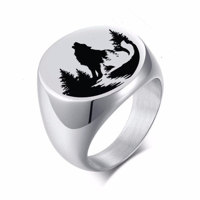 Bague Viking <br>Loup Fenrir</br> Viking Shop
