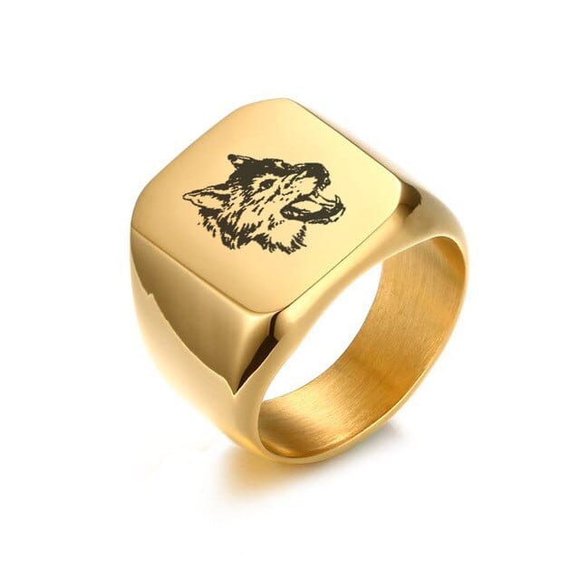 Bague Viking <br>Loup Fenrir</br> Viking Shop