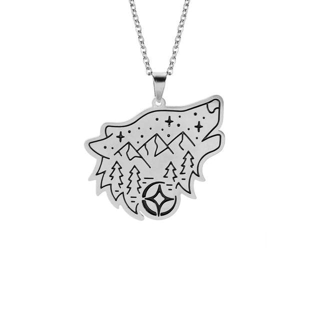 Collier Viking <br>Loup Fenrir</br> Viking Shop