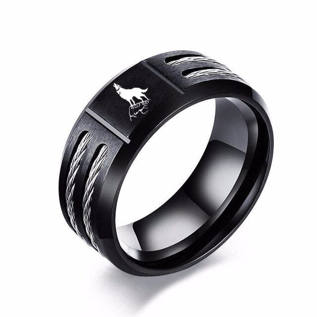 Bague Viking <br>Loup Fenrir</br> Viking Shop