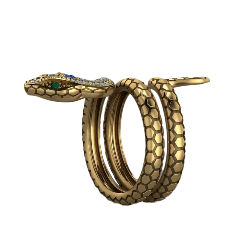 Bague Viking <br>Serpent Jormungand</br> Viking Shop