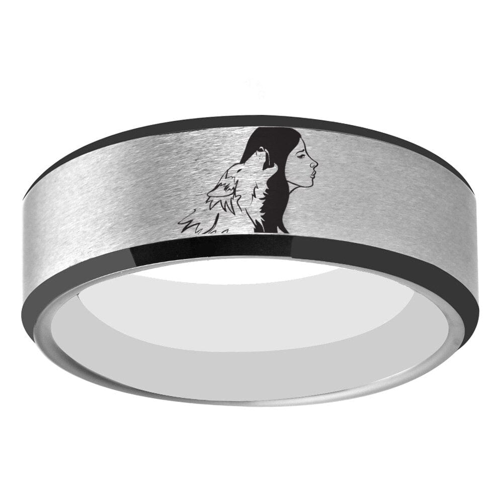 Bague Viking <br>Loup Fenrir</br> Viking Shop