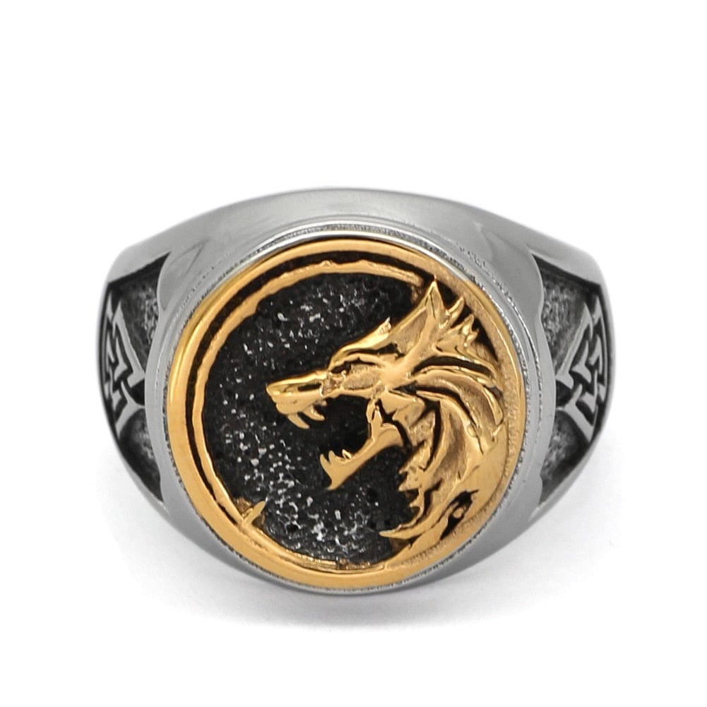 Bague Viking <br>Loup Fenrir</br> Viking Shop