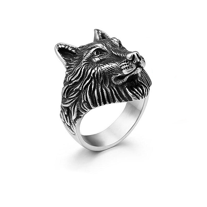 Bague Viking <br>Loup Fenrir</br> Viking Shop