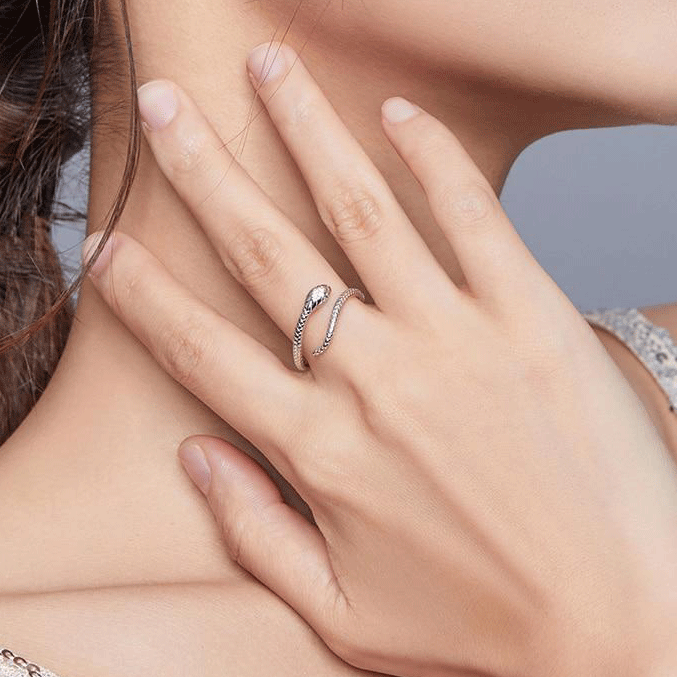 Bague Viking <br>Serpent Jormungand</br> Viking Shop
