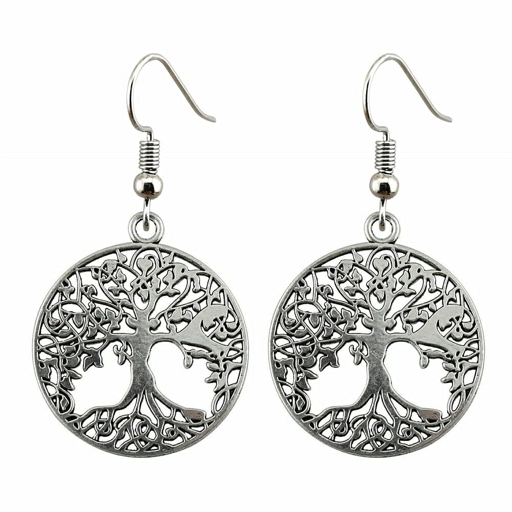 Boucles d'Oreilles <br>Arbre De Vie</br> Viking Shop