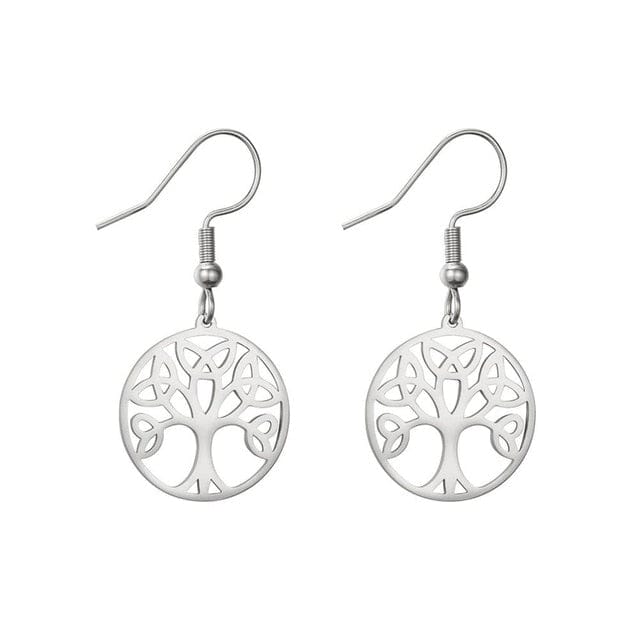 Boucles d'Oreilles <br>Arbre De Vie</br> Viking Shop