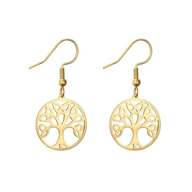 Boucles d'Oreilles <br>Arbre De Vie</br> Viking Shop