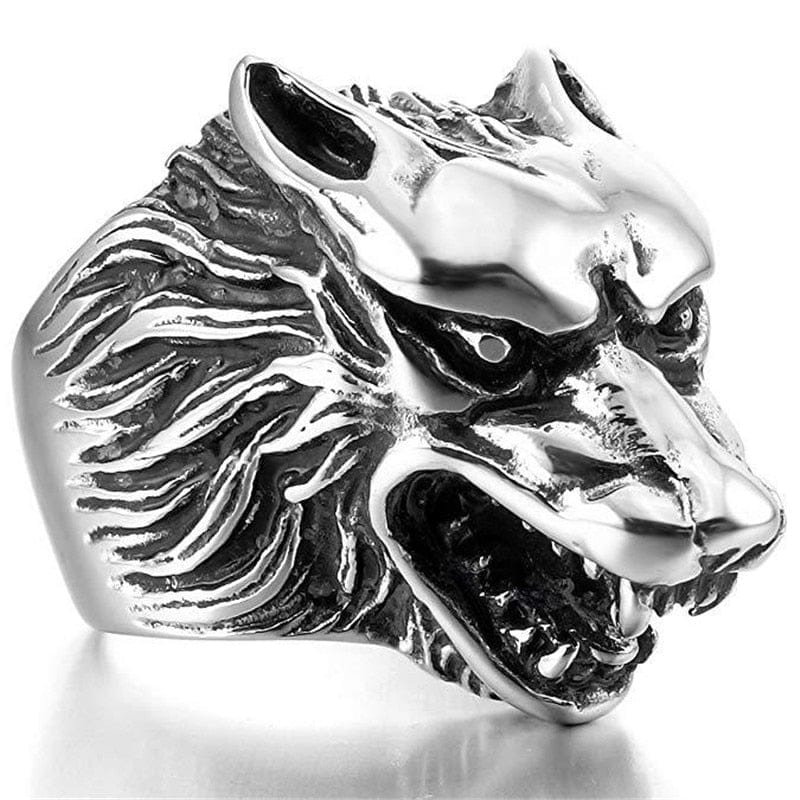 Bague Viking <br>Loup Fenrir</br> Viking Shop