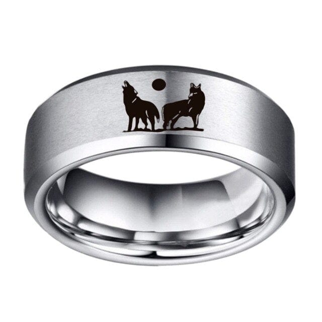 Bague Viking <br>Loup Fenrir</br> Viking Shop