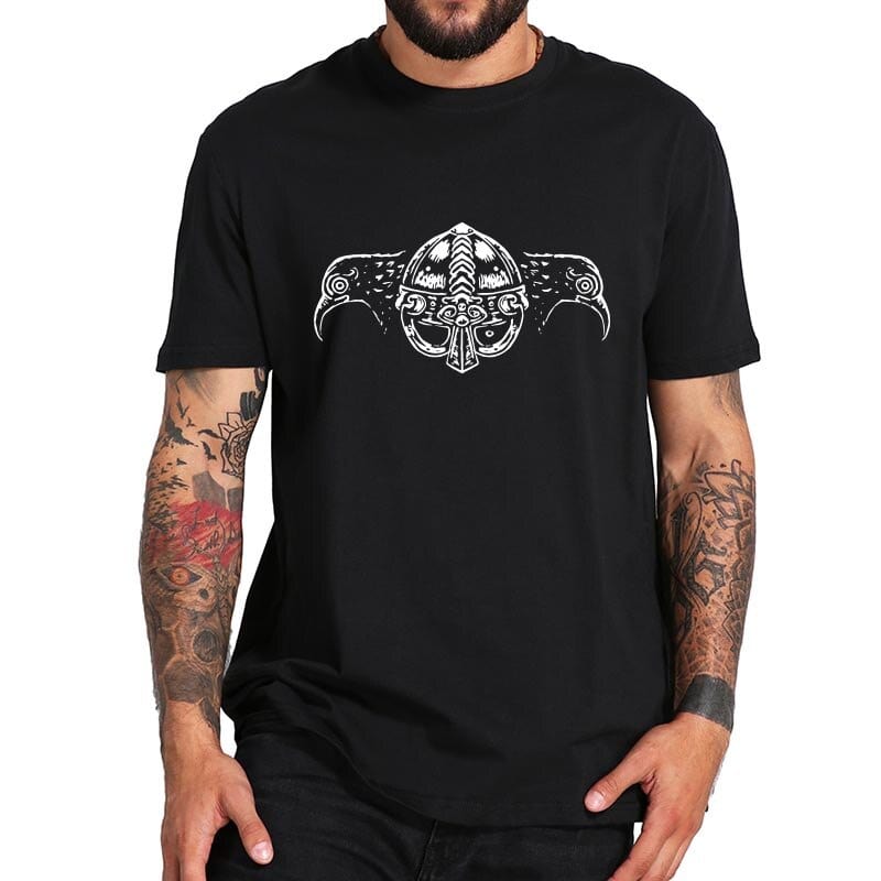 T-shirt Viking<br>Corbeau</br> Viking Shop
