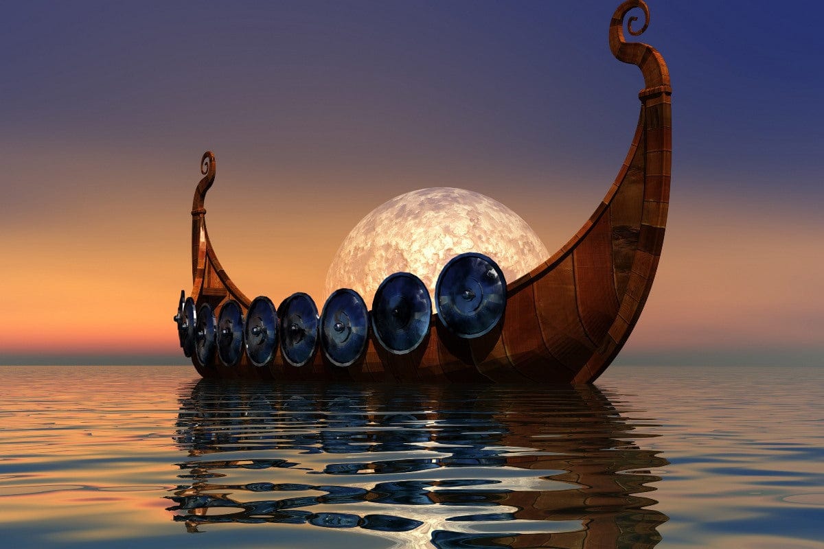 Tableau Viking <br>Drakkar</br> viking shop