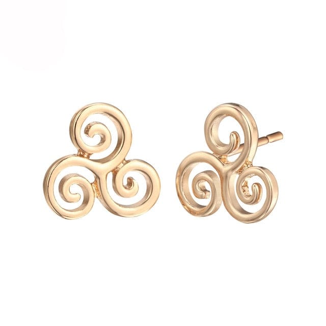 Boucles d'Oreilles <br>Triskel</br> Viking Shop