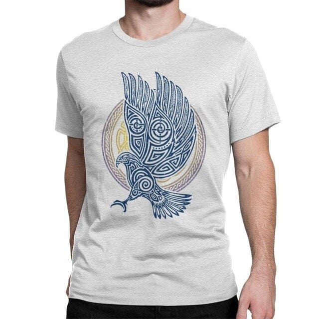 T-shirt Viking Corbeau