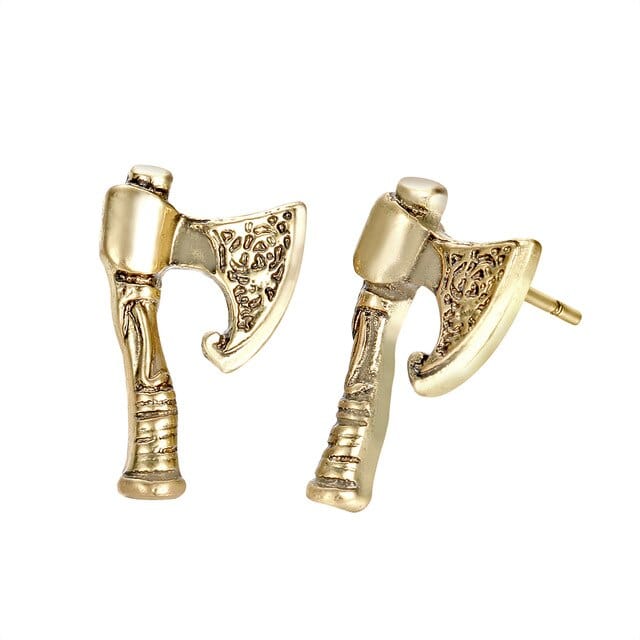 Boucles d'Oreilles <br>Hache</br> Viking Shop